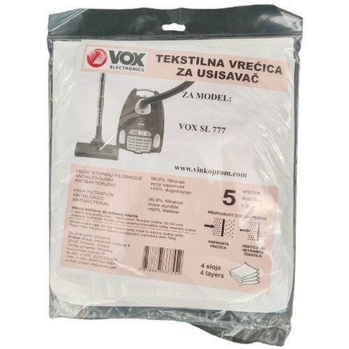 Vox vrečke za sesalnike SL-777, (21821910) Slike