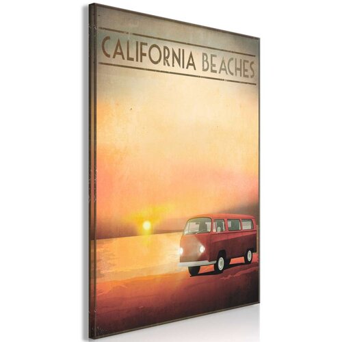  Slika - California Beaches (1 Part) Vertical 40x60 Cijene