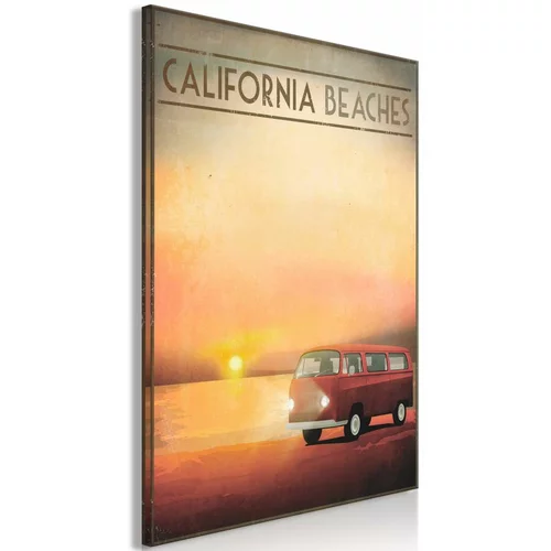  Slika - California Beaches (1 Part) Vertical 40x60