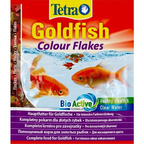 Tetra goldfish colour flakes – hrana za zlatne ribice u pahuljicama, 12 g Cene