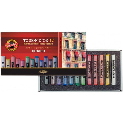 Koh i Noor Mehki suhi pastel Koh-i-noor, barvni, 12 kosov Cene