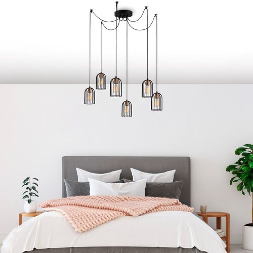 Opviq Pamukkale - N-1217 BlackBronze Chandelier Slike
