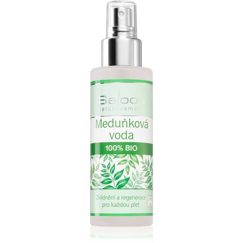 Saloos Floral Water Lemon Balm 100% pomirjajoča cvetlična voda za regeneracijo obraza 100 ml Slike