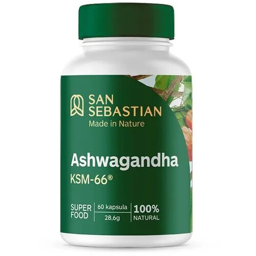 San Sebastian Organska a&scaron;vaganda, 60 kapsula Cene