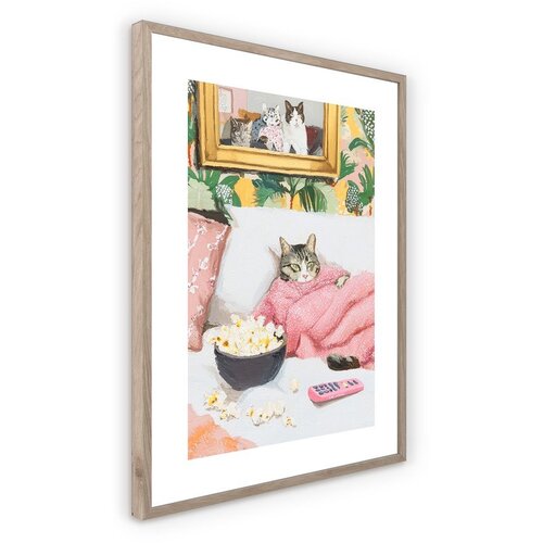 Styler Tiskana slika s okvirom 50x70 cm Friday Evening &amp;ndash; Slike