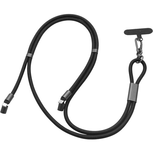 Meixi Type-C kabl NET 65W u obliku trake za no&amp;scaron;enje &amp;ndash; 1/6 m/ najlon/ PD/ crni Slike