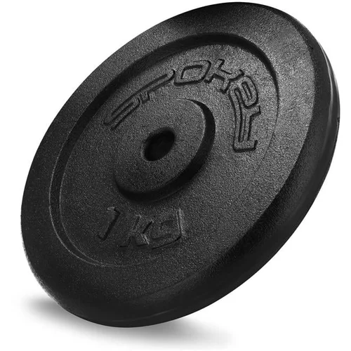 Spokey SINIS Cast iron disc, 29 mm, 1 kg