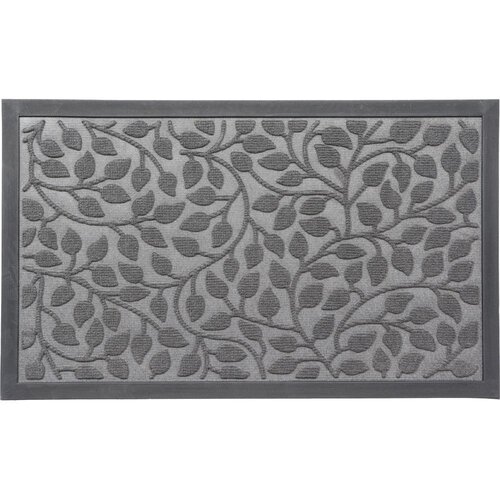 Luance otirač Feuillage 45x75 cm poliester/guma siva Slike