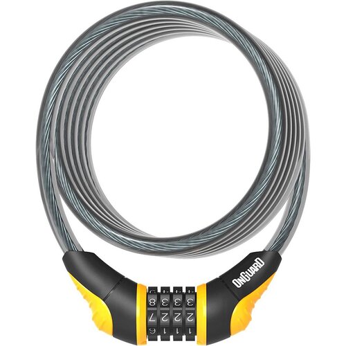  Lokot Onguard Šifra Coil Cable Locks Neon Series Combo 180cm X 8mm Cijene