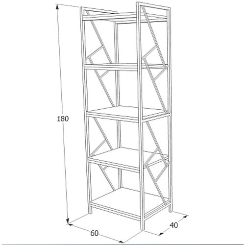  Regal TABLO R5 - MDF Slike