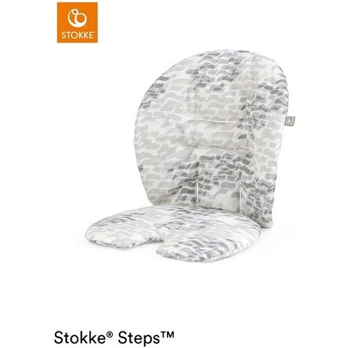 Stokke Navlaka za hranilicu Steps Cushion Waves, Siva Cene
