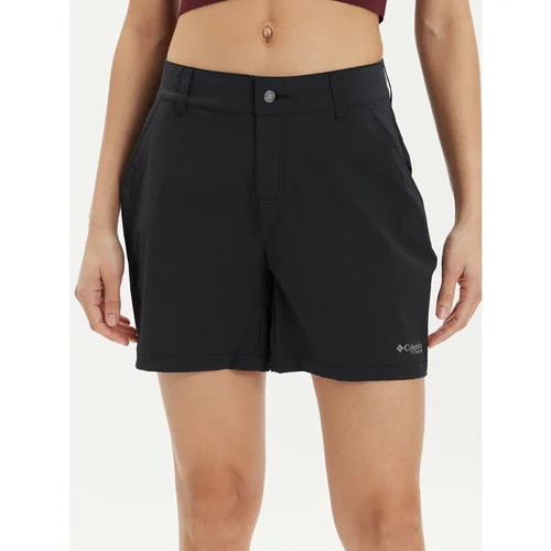 Columbia Kratke hlače iz tkanine Summit Valley™ Short 2072494 Črna Active Fit