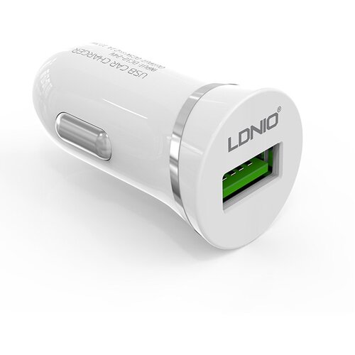  Auto punjač LDNIO DL-C12 5V 2.1A beli Slike