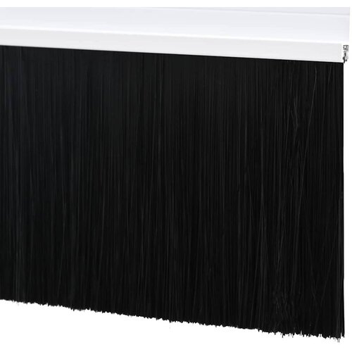  Držač četke za vrata 6 pcs Bijelo 100 cm Aluminijski legura Slike
