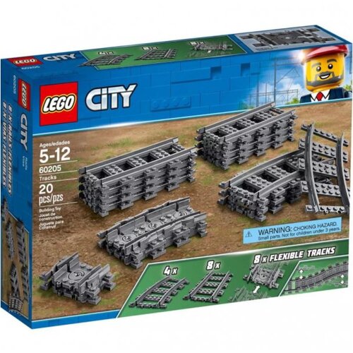 Lego 60205 tračnice Slike