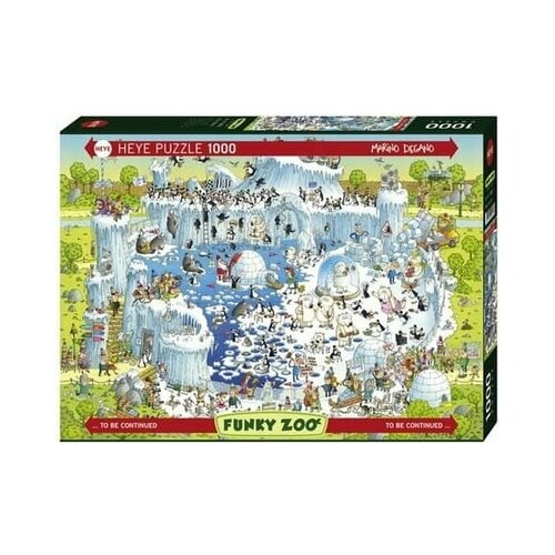 Heye Puzzle 1000 delova Degano Fanky Zoo Polar 29692 Slike