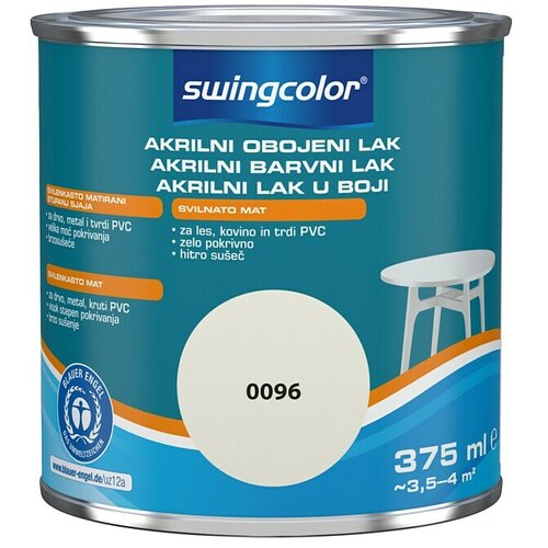 SWINGCOLOR Lak u boji 2u1 (Prljavo bijela, 375 ml, Svilenkasti mat) Cene