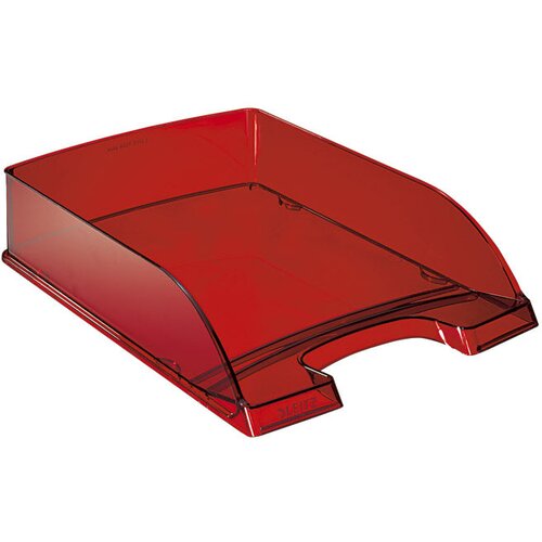  Ladica za spise leitz 52260028 prozirno crvena Cijene