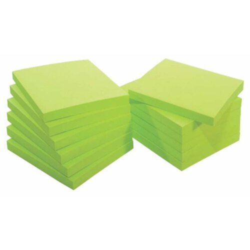 Olimp Sport Samolepljivi listići Fornax NEON 80 lis, 75x75 zeleni 421638 Cene