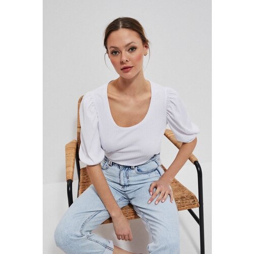 Moodo blouse with inflatable sleeves Slike