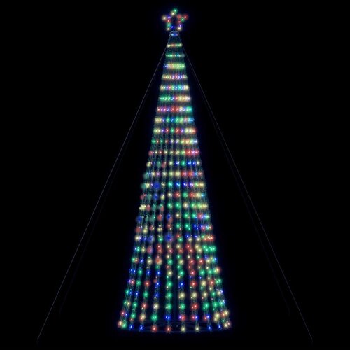  LED božićno drvce 1028 LED &amp;scaron;arenih 403 cm Slike
