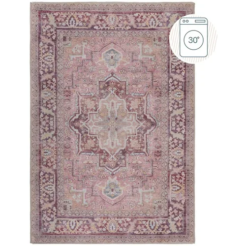 Flair Rugs Svetlo rdeča pralna preproga iz mešanice recikliranih vlaken 200x290 cm Windsor –