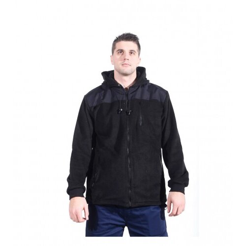 PREVENT Dukserica flis Eskimo S Crna Slike
