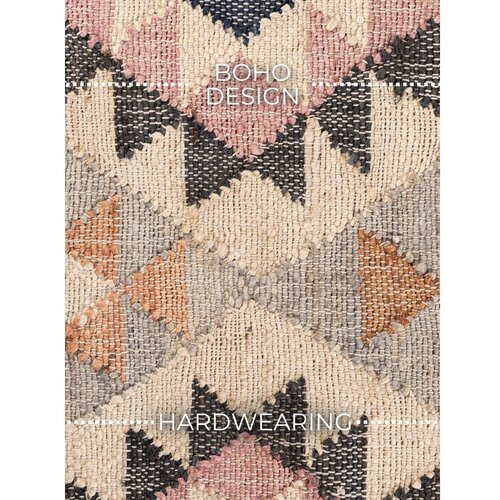 Elle Decoration Siva ročno tkana preproga iz jute 200x300 cm Roya Parsa &amp;ndash; Slike