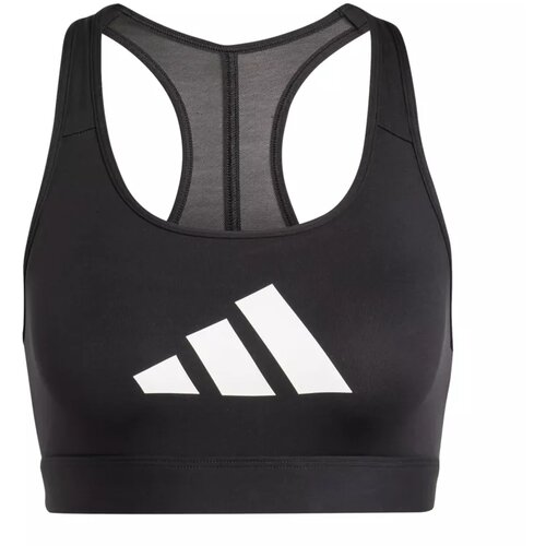 Adidas Topi Brassi&amp;egrave;re Powerreact Big Logo Graphic maintien l&amp;eacute;ger Črna Slike