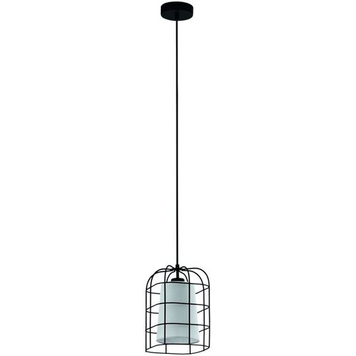 Eglo viseća lampa BITTAMS E27 crna/bela 19 cm 43354 Cene