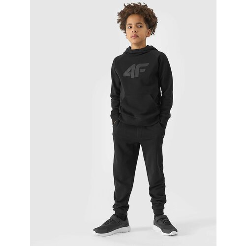 4f jogger sweatpants for boys - black Slike