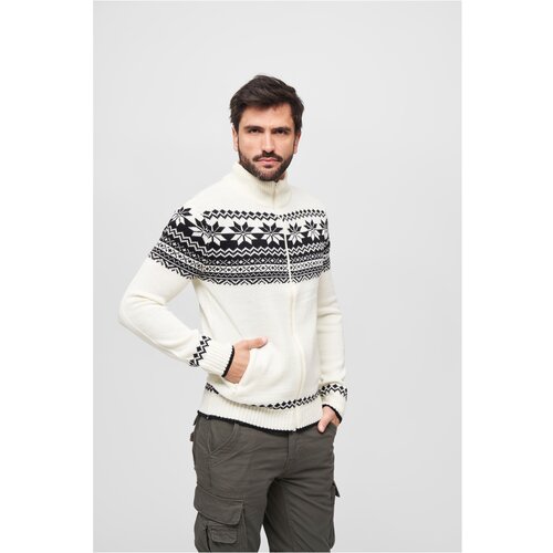 Brandit Cardigan Norweger white Slike