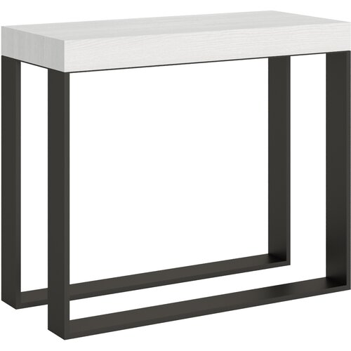 Ityhome 90 x 77 konzolna miza bela, (20848032) Slike