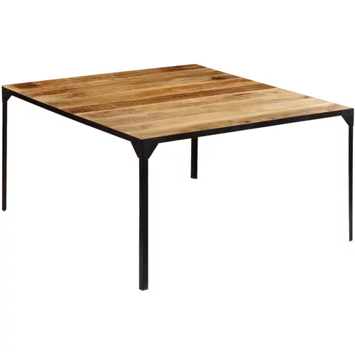  Blagovaonski stol od masivnog drva manga 140 x 140 x 76 cm