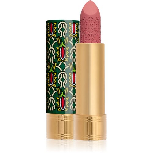Gucci Beauty Holiday Rouge &amp;agrave; L&amp;egrave;vres Matte Lipstick matirajoča &amp;scaron;minka odtenek 217 Valeria Rose 3.5 g Slike