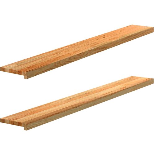  Prozorske klupice 2 kom svijetlosmeđe 160x20x2 cm masivne hrast Cijene