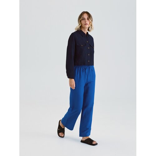 Reserved LADIES` TROUSERS - svjetloplavo Cijene