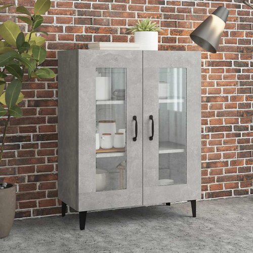 Komoda siva boja betona 69,5x34x90 cm od konstruiranog drva Cene