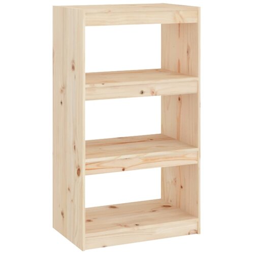 Maison Chic Knjižna omara - Knjižni regal 60x30x103,5 cm trdna borovina, (21723120) Cene