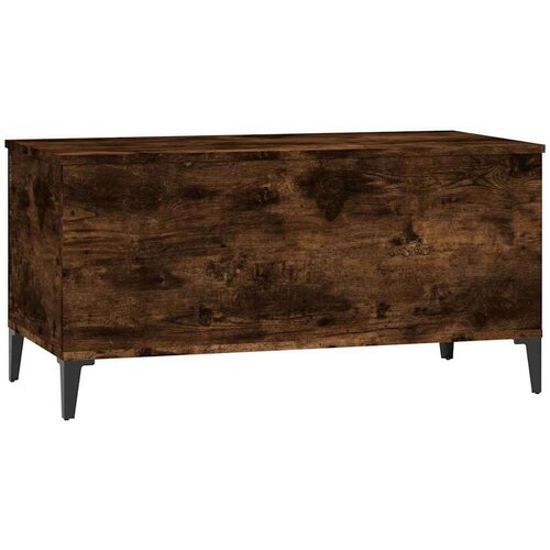 VidaXL Stolić za kavu boja hrasta 90 x 44,5 x 45 cm konstruirano drvo Slike