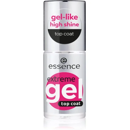 Essence Extreme Gel završni gel lak za nokte nijansa 01 Gloss to Glow 8 ml