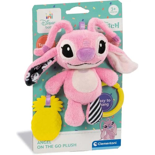 Clementoni disney+stitch angel pli&scaron;ana igračka sa zvečkom i grickalicom - baby Cijene