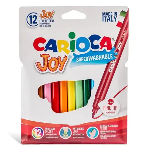 Carioca 12-delni komplet tankih flomastrov - Cene