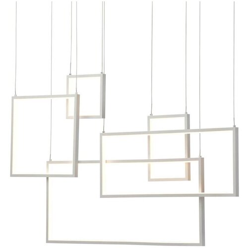  Redo 01-2316 - LED prigušiva luster na sajli PLANA LED/80W/230V bela Cene