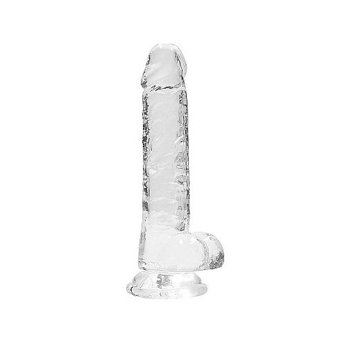 REALROCK Dildo Crystal Clear Transperent 7 Slike