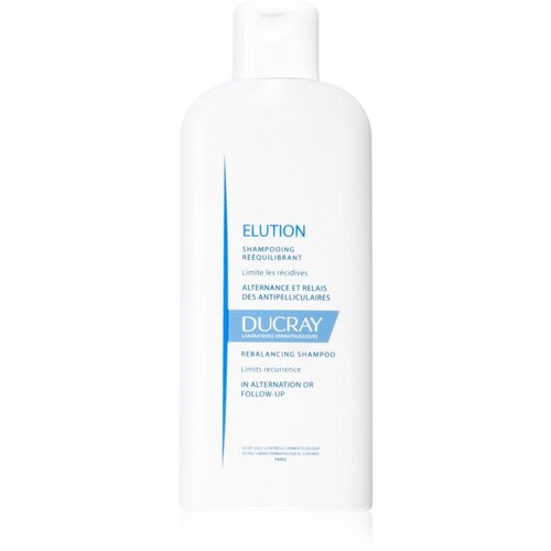 Ducray Elution &amp;scaron;ampon za obnovitev ravnovesja občutljivega lasi&amp;scaron;ča 200 ml Slike