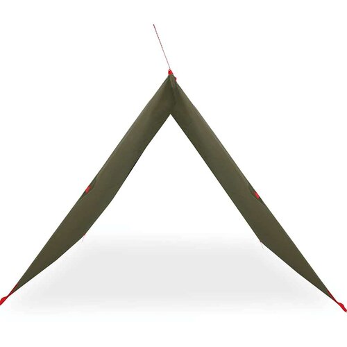 VidaXL Cerada za kampiranje maslinastozelena 451x420 cm vodootporna Slike