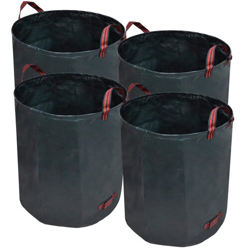 vidaXL Temno zelena vrtna vreča za odpadke 4 kosi 272 L 150 g / m², (20746323) Cene