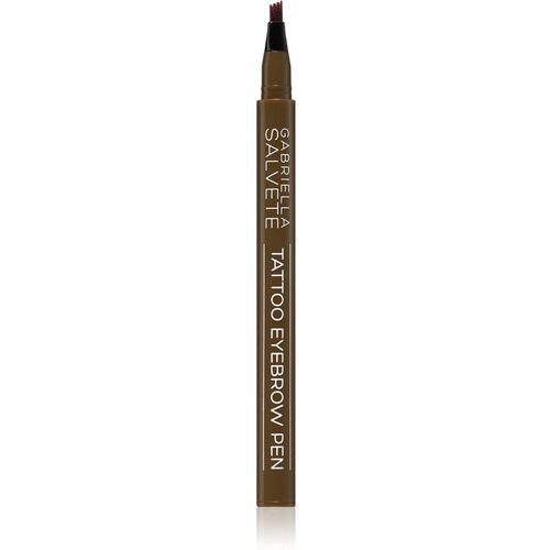 Gabriella Salvete Tattoo Eyebrow Pen svinčnik za obrvi 0,28 g odtenek 03 Dark Brown Slike