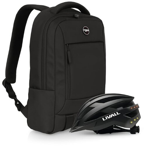 Port TORINO 15.6 ranac + Kaciga MT1 black L Slike